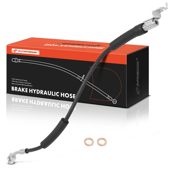 Front Driver Brake Hydraulic Hose for 1993-1998 Jeep Grand Cherokee
