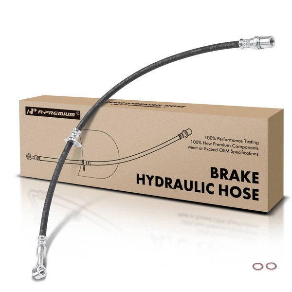 Front Passenger Brake Hydraulic Hose for 2010-2014 Subaru Legacy
