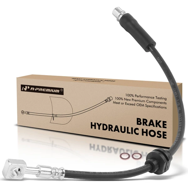 Front Driver or Passenger Brake Hydraulic Hose for 2010-2016 Buick LaCrosse