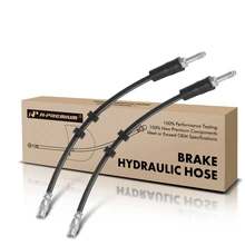 2 Pcs Front Brake Hydraulic Hose for 2003-2006 Volvo XC90
