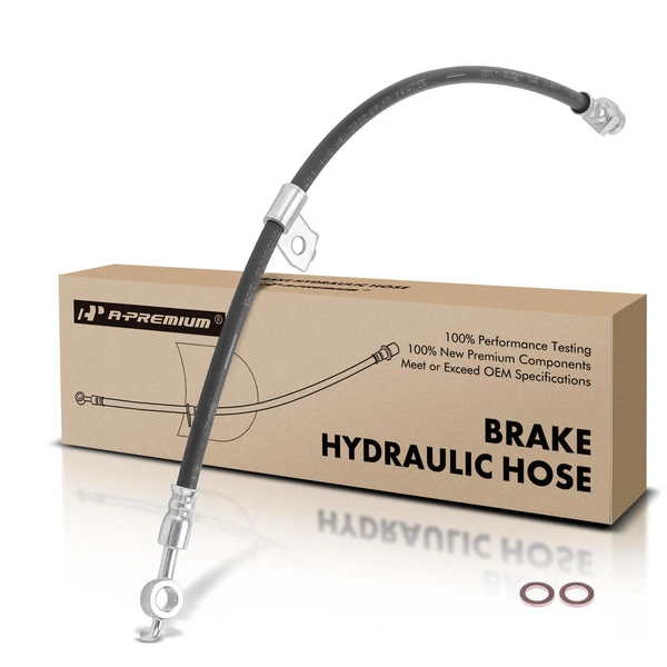 Front Driver Brake Hydraulic Hose for Hyundai Genesis Coupe 2010-2016