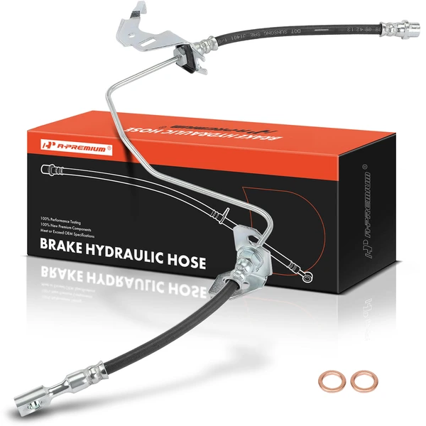 Rear Passenger Brake Hydraulic Hose for Saturn Astra 2008 L4 1.8L