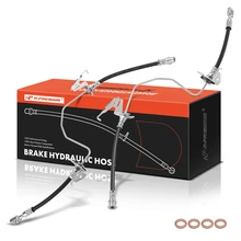 2 Pcs Rear Brake Hydraulic Hose for 2008 Saturn Astra