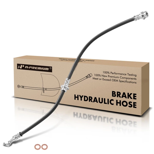 Front Passenger Brake Hydraulic Hose for 2012-2021 Nissan Versa