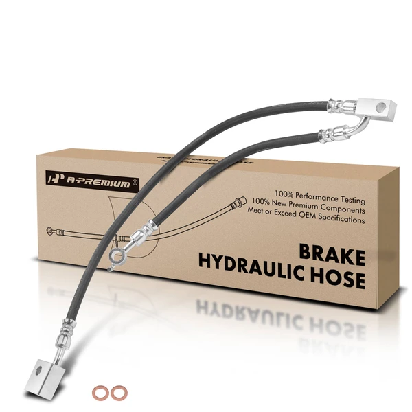 Front Driver Brake Hydraulic Hose for Nissan NV1500 NV2500 NV3500 2012-2019