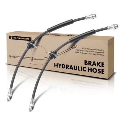 2 Pcs Rear Brake Hydraulic Hose