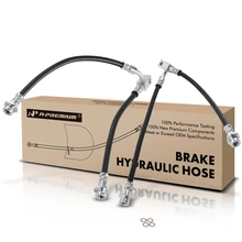 2 Pcs Brake Hydraulic Hose