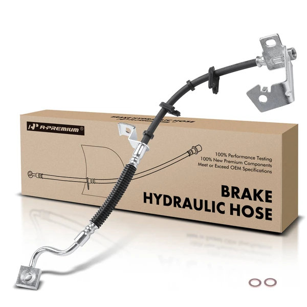 Front Driver Brake Hydraulic Hose for 2013-2014 Ford Mustang