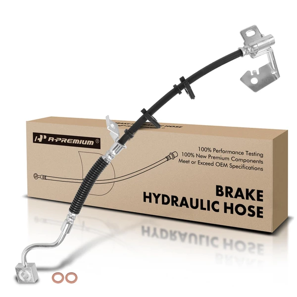 Front Passenger Brake Hydraulic Hose for 2013-2014 Ford Mustang