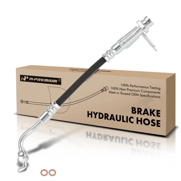 Rear Right Outer Brake Hydraulic Hose for Hyundai Accent 2012-2017 L4 1.6L