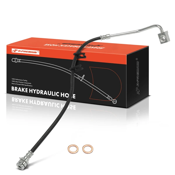 Front Driver Brake Hydraulic Hose for 1999-2004 Ford F-53 Motorhome Chassis