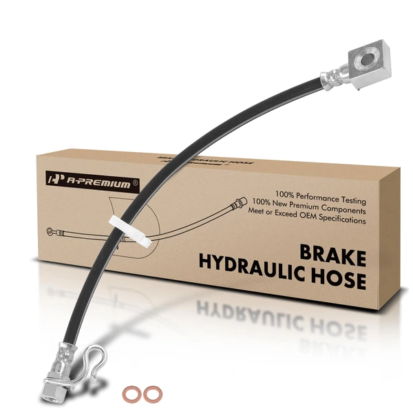 Rear Passenger Outer Brake Hydraulic Hose for Ford F-150 2010 V8 5.4L 6.2L