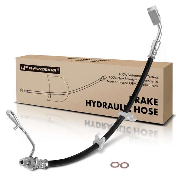 Rear Passenger Brake Hydraulic Hose for 2009-2010 Dodge Ram 1500