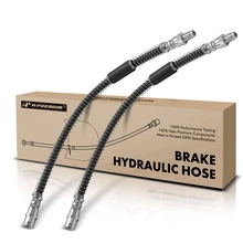 2 Pcs Rear Brake Hydraulic Hose for 2012 Mercedes-Benz C63 AMG