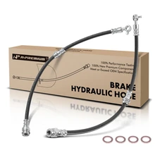 2 Pcs Front Brake Hydraulic Hose for 2014-2018 Mazda 3