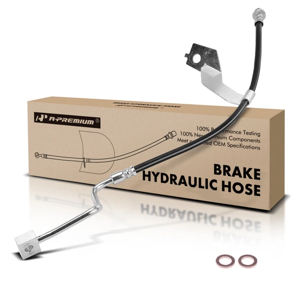 Front Driver Brake Hydraulic Hose for 2013-2016 Ford F-250 Super Duty