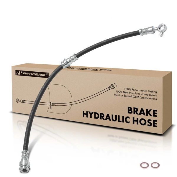 Front Passenger Brake Hydraulic Hose for 2014-2018 Mazda 3