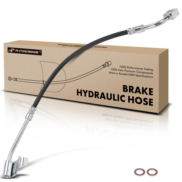 Rear Passenger Brake Hydraulic Hose for 2013-2017 Jeep Wrangler