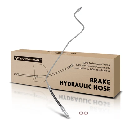 Rear Passenger Outer Brake Hydraulic Hose