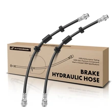 2 Pcs Front Brake Hydraulic Hose for 2005-2007 2011 Volvo V50
