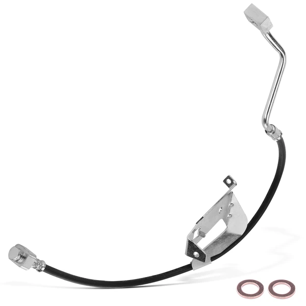 Front Driver Brake Hydraulic Hose for Ford F-250 F-350 F-450 F-550 Super Duty