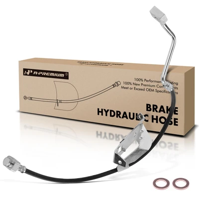 Front Driver Brake Hydraulic Hose for 2013-2016 Ford F-550 Super Duty