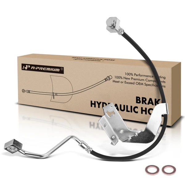 Front Passenger Brake Hydraulic Hose for Ford F-250 F-350 F-450 F-550 Super Duty