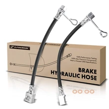 2 Pcs Rear Brake Hydraulic Hose