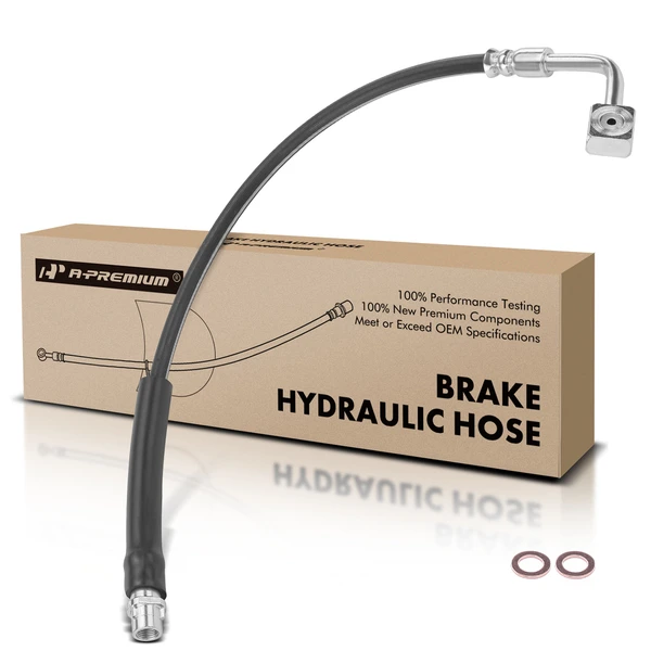 Rear Driver Brake Hydraulic Hose for Buick Encore 2014-2018 Chevy Trax 1.8L 1.4L