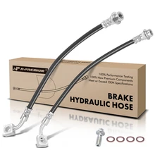 2 Pcs Front Brake Hydraulic Hose