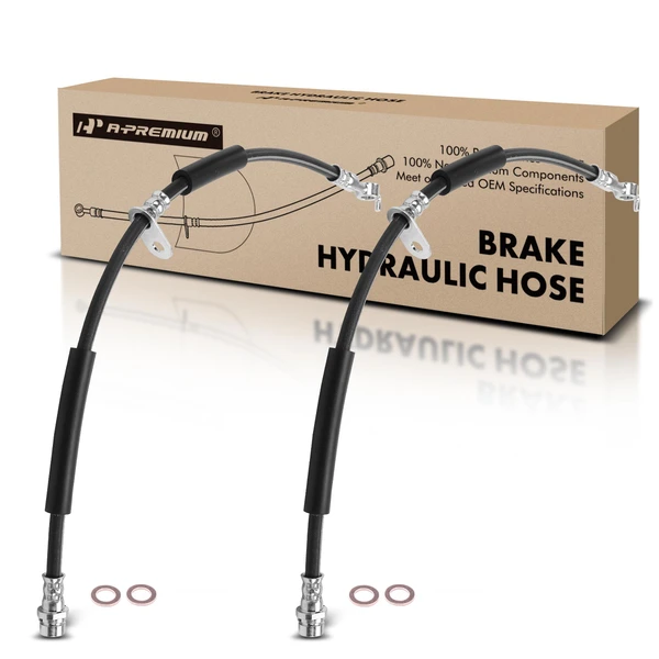 2 Pcs Rear Brake Hydraulic Hose for Ford Escape 2017-2019 Lincoln MKC