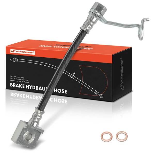 Rear Driver Brake Hydraulic Hose for Ford F-53 Motorhome Chassis 2015-2019