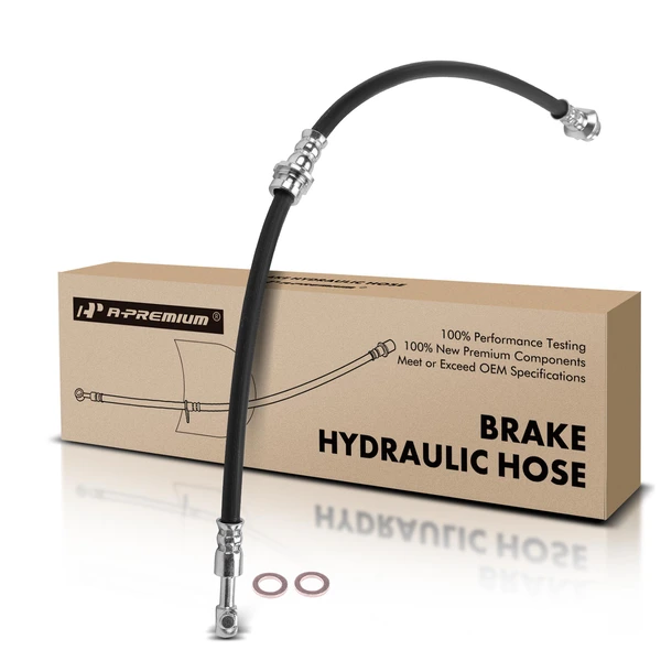 Front Driver Brake Hydraulic Hose for Infiniti Q50 Q60 2014-2019