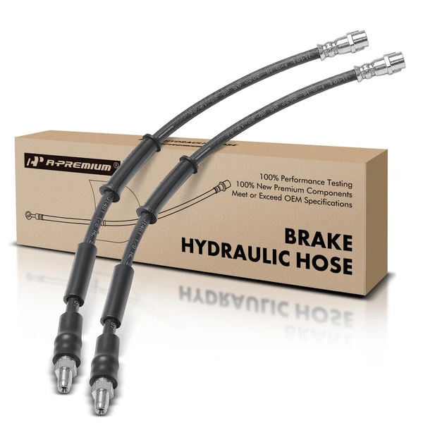 2 Pcs Front Brake Hydraulic Hose for Mercedes-Benz W222 S450 S550 S560 Maybach S550