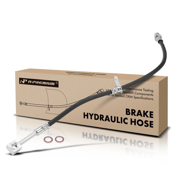 Front Driver Brake Hydraulic Hose for 2015 Chevrolet Camaro