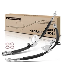 2 Pcs Front Brake Hydraulic Hose