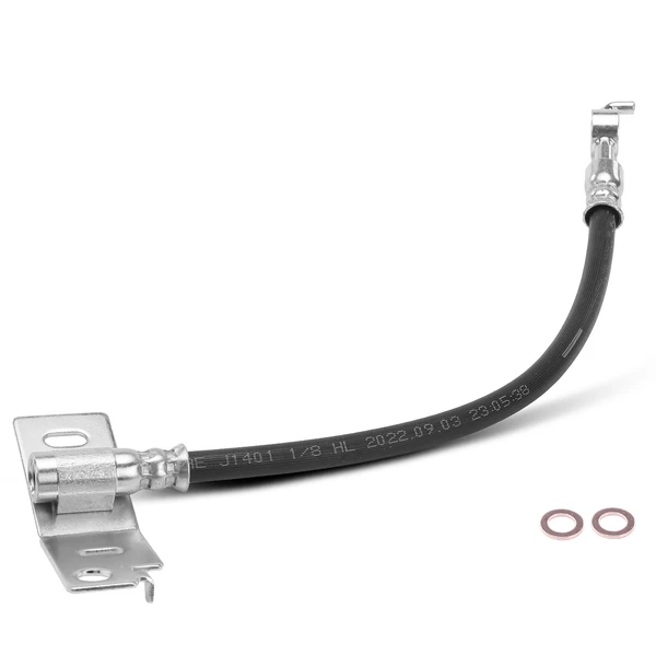 Rear Driver Brake Hydraulic Hose for Ford F-150 15-17 with Manual Parking Brake