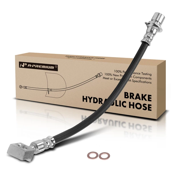 Rear Left Outer Brake Hydraulic Hose for 2015-2018 GMC Yukon