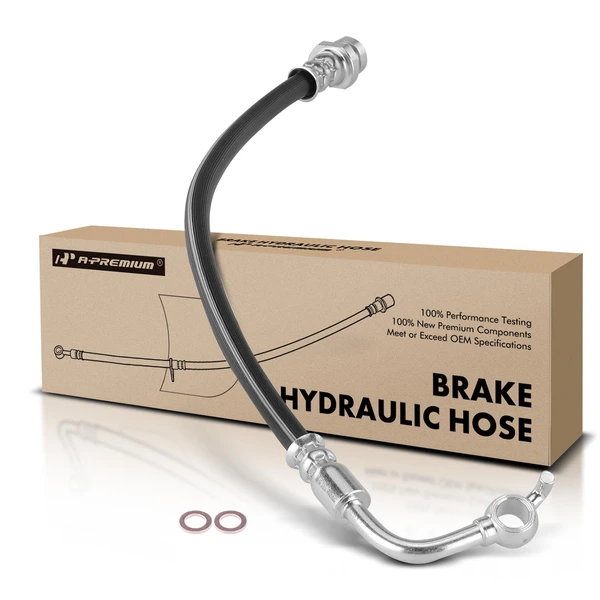 Rear Passenger Brake Hydraulic Hose for Kia Soul 2014-2019 L4 1.6L L4 2.0L