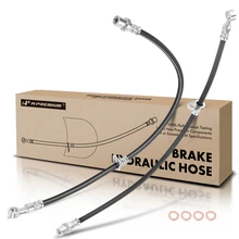 2 Pcs Front Brake Hydraulic Hose for 2010-2014 Subaru Outback