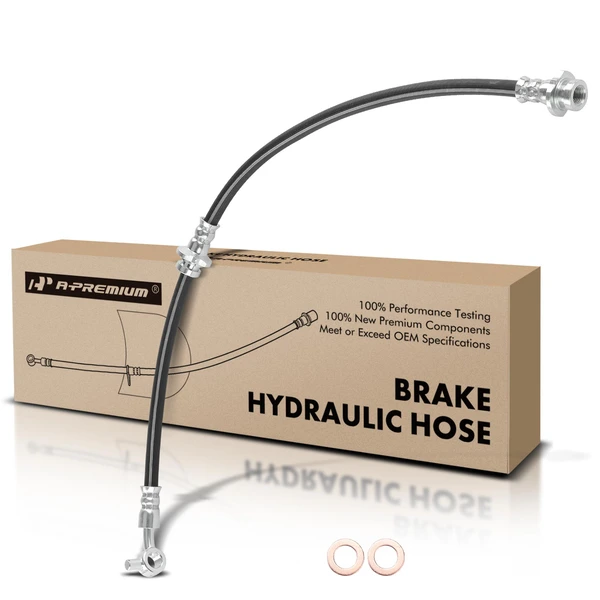 Front Driver Brake Hydraulic Hose for 2015-2019 Nissan Murano