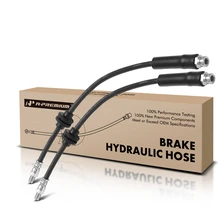 2 Pcs Rear Brake Hydraulic Hose