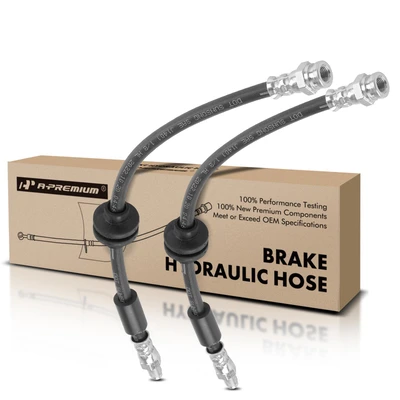 2 Pcs Rear Brake Hydraulic Hose