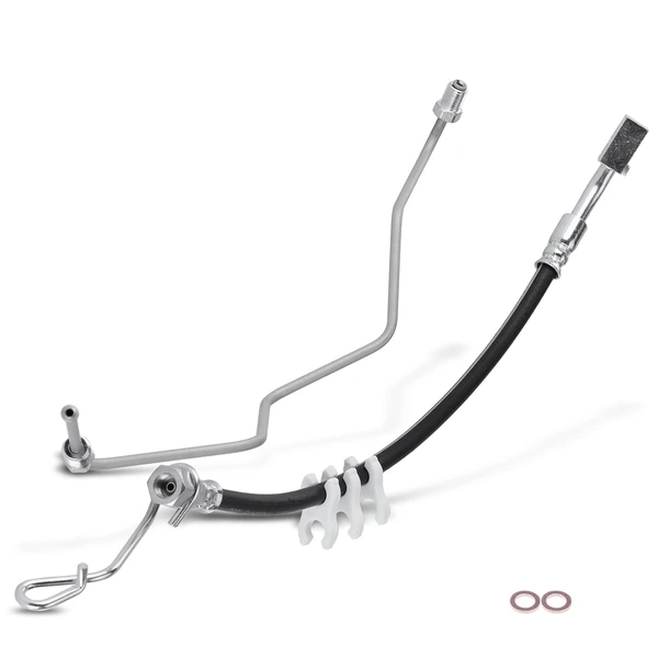 Rear Driver Brake Hydraulic Hose for Ram 1500 2014-2017 3.0L 3.6L 5.7L