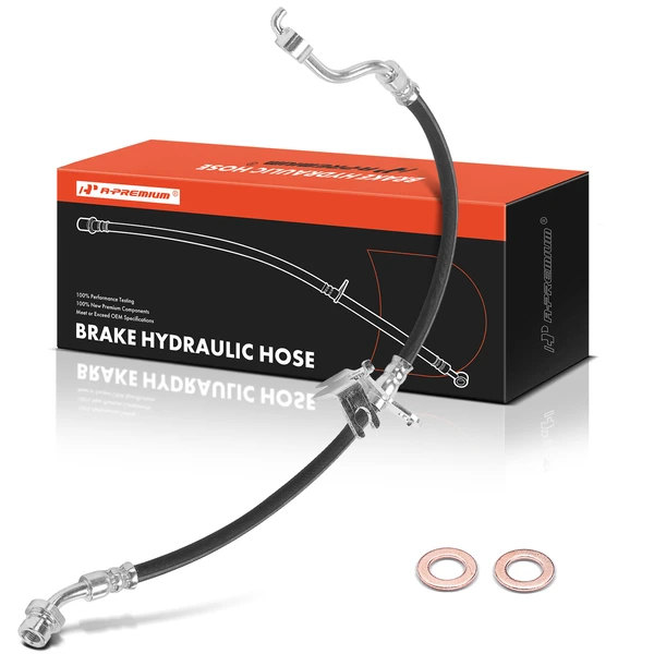 Front Passenger Brake Hydraulic Hose for Kia Sportage 17-22 Hyundai Tucson 16-21