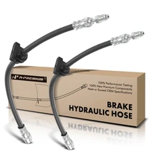 2 Pcs Front Brake Hydraulic Hose