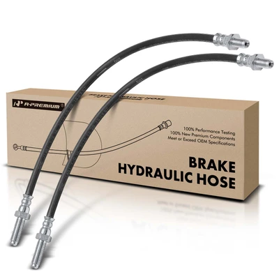 2 Pcs Front Brake Hydraulic Hose