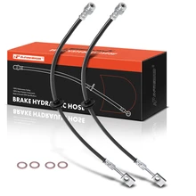 2 Pcs Rear Brake Hydraulic Hose for 2015-2017 Chevrolet SS