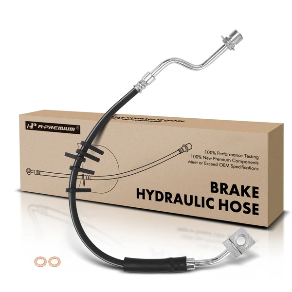 Rear Passenger Brake Hydraulic Hose for Chevy Kodiak 2003-2009 GMC T6500 Isuzu