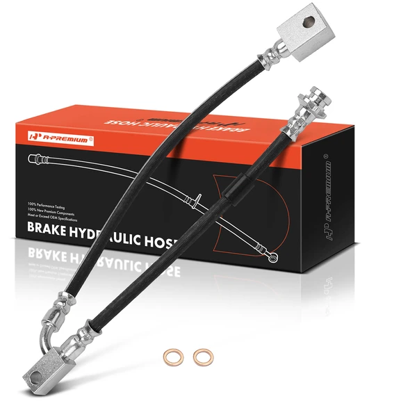 Front Driver Brake Hydraulic Hose for Nissan GT-R 2015-2019 Nismo Track Edition